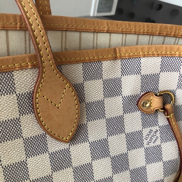 Louis Vuitton Neverfull Azur MM - Picture 3 of 9